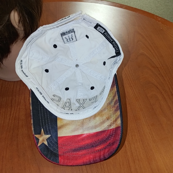 Robin Ruth Texas Original Flag Visor Embroidered Adjustable Hat Cap New main image 5